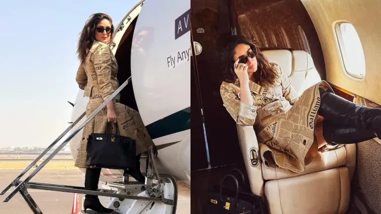 Kareena Kapoor Airport Style: A Vintage Fashion Statement