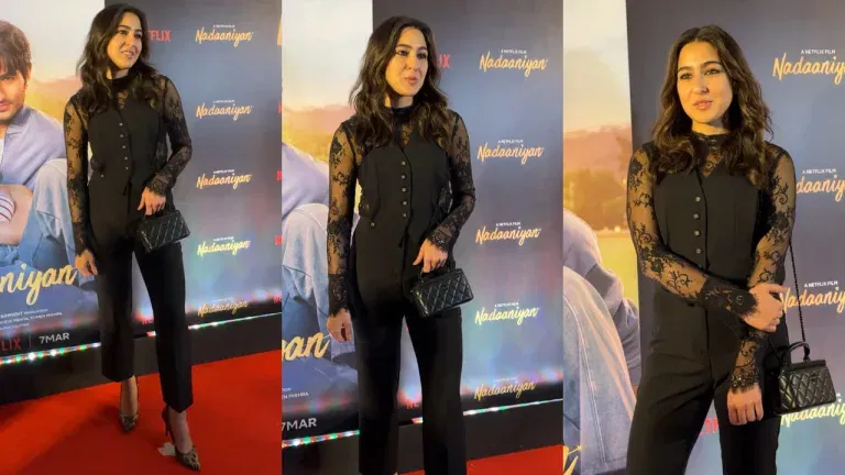 Sara Ali Khan Stuns in Nadaaniyan Premiere: A Fashion Moment That Redefines Red Carpet Glamour