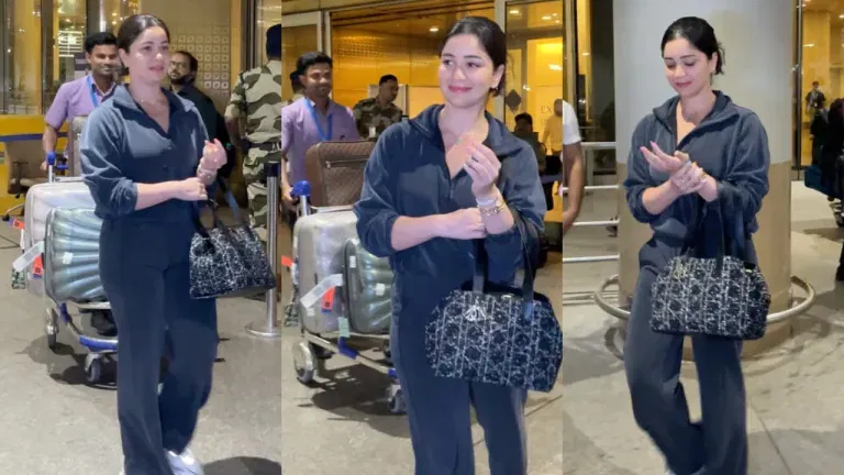 Sara Tendulkar Airport Chic: Rs 3 Lakh Dior Bag Steals the Show in Comfy Tracksuit Look