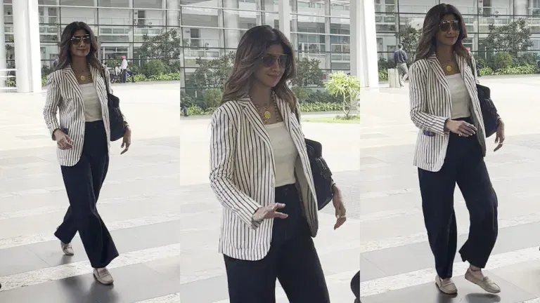 Shilpa Shetty Airport Elegance: Decoding the Rs 28,000 Ralph Lauren Moment