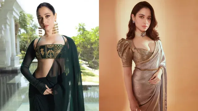 tamans 5 Tamannaah Bhatia Fashionable Blouse Designs: Redefining Lehenga Fashion in 2025