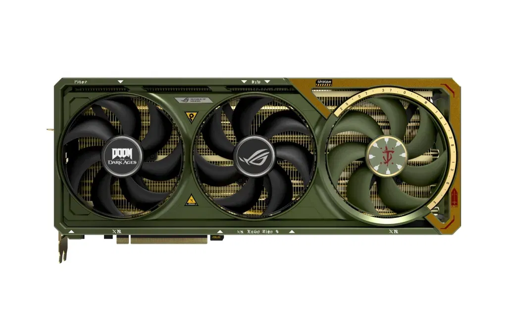 ASUS ROG Unleashes the Ultimate DOOM Experience: Limited Edition RTX 5080 Slayer Edition
