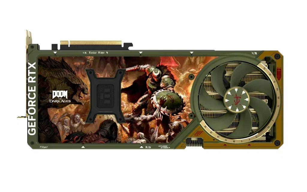 ASUS ROG Unleashes the Ultimate DOOM Experience: Limited Edition RTX 5080 Slayer Edition