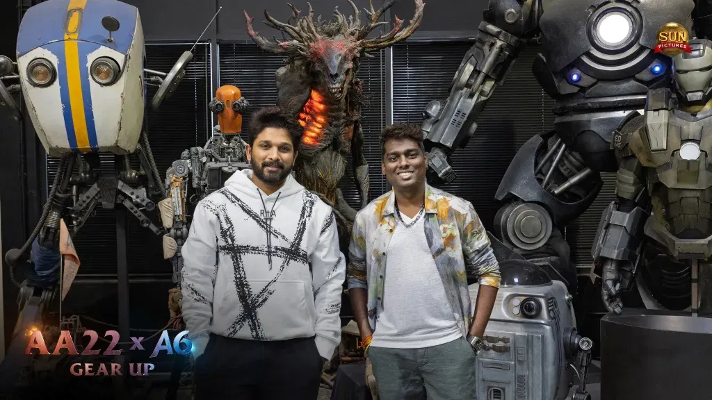 Allu Arjun and Atlee 1 AA22 x A6: Allu Arjun and Atlee Unite for a Groundbreaking Sci-Fi Spectacle