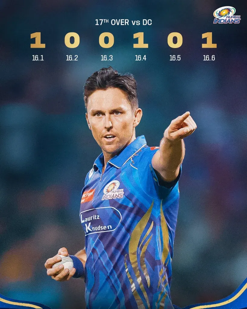Boult IPL 2025: Nair's Stunning 89 Goes in Vain as Mumbai Indians Defeat Delhi Capitals by 12 Runs in A Thriller