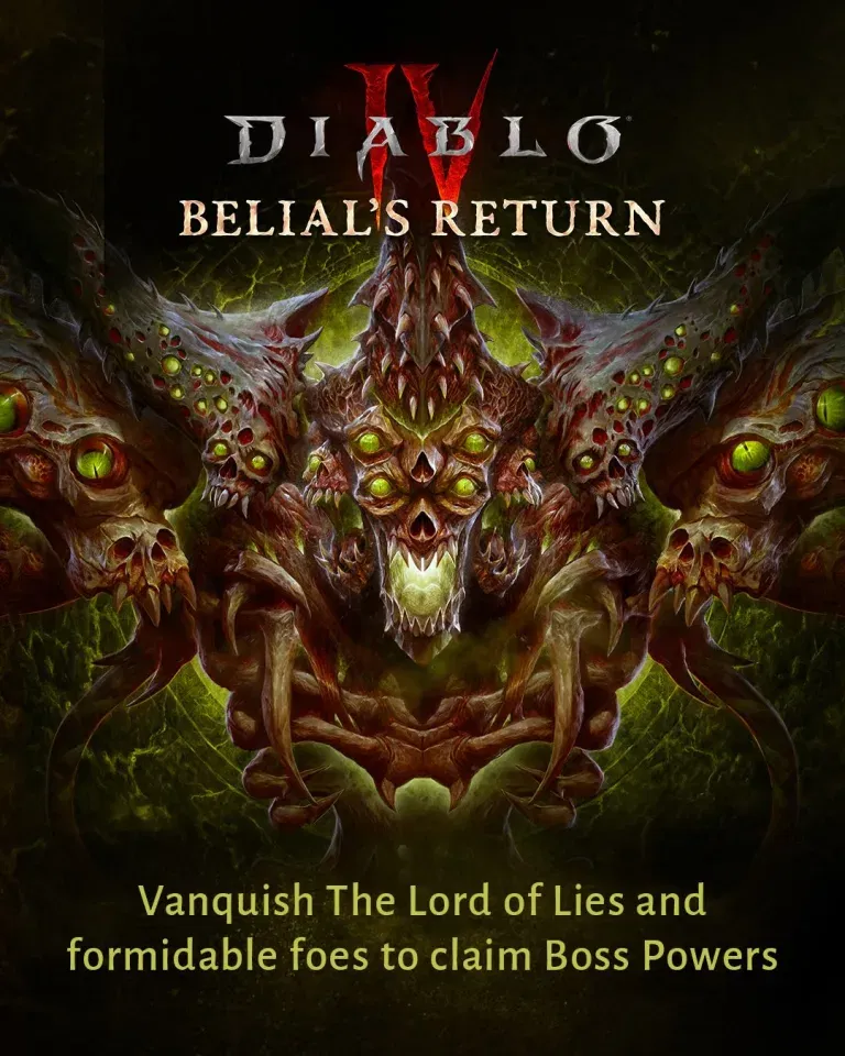 Diablo IV Season 8: Belial Rises – The Lord of Lies Returns to Shatter Reality!