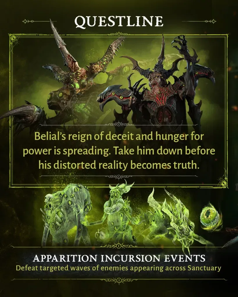 Diablo IV Season 8: Belial Rises - The Lord of Lies Returns to Shatter Reality!