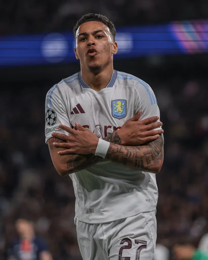 Morgan Rogers UEFA Champions League 2024-25: Paris Saint-Germain Roar Back to Stun Aston Villa 3-1 in Champions League Quarter-Final Thriller