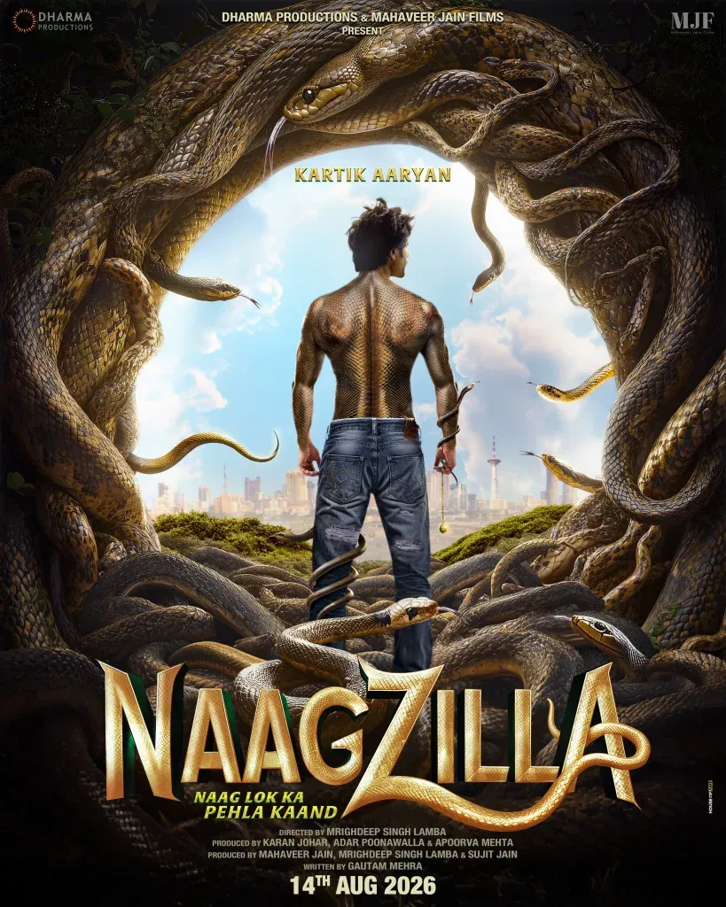 Naagzilla Kartik Aaryan Turns Serpent Superhero in Karan Johar’s Wildly Imaginative ‘Naagzilla’