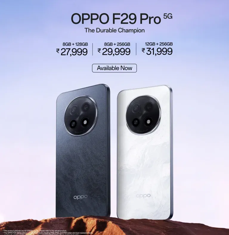 OPPO F29 Series: Redefining 5G Connectivity for the Modern Indian Achiever