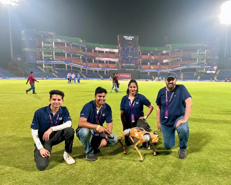How a Robotic Dog Camera is Redefining Live Sports Coverage at IPL 2025