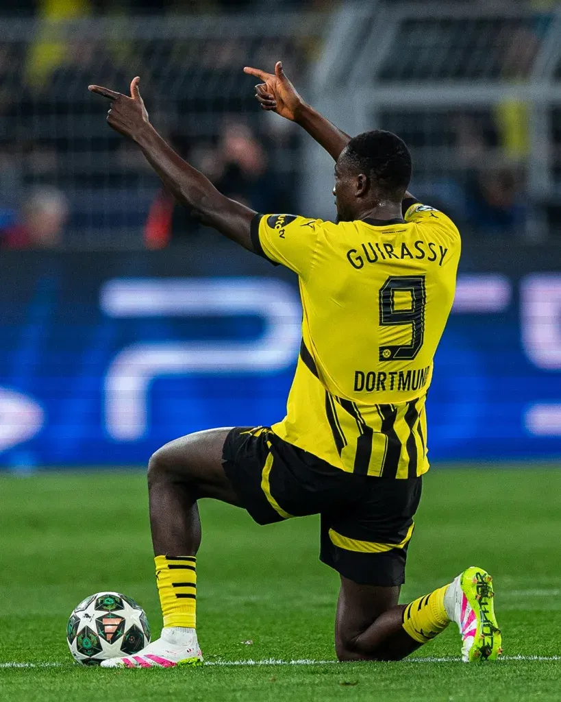 Serhou Guirassy UEFA Champions League 2024-25: Guirassy's Hat-Trick Heroics Not Enough as Barcelona Edge Past Dortmund into Champions League Semis
