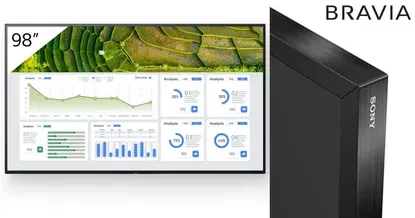Sony Bravia 2 1 Sony Launches 98-Inch BRAVIA FW-98BZ30L 4K Display for Commercial Use in India