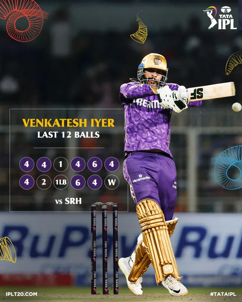 Venkatesh IPL 2025: Venkatesh, Arora Star as KKR Hand SRH Their Biggest-Ever Loss