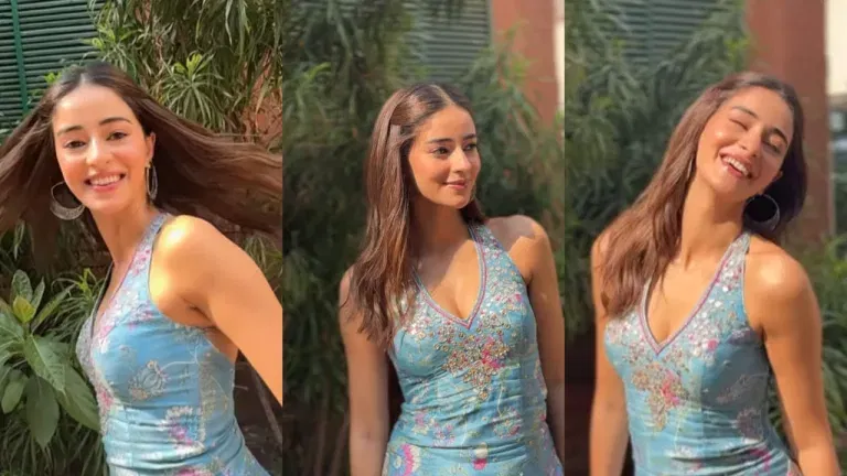 Ananya Panday Kesari 2 Look: Traditional Elegance Redefined