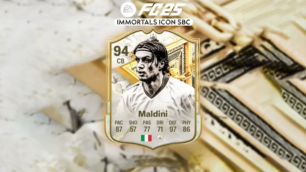 image 325 EA FC25 Immortality League: Unlock 92-Rated Paolo Maldini in Ultimate Team
