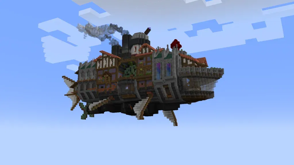 image 643 Minecraft War Blimps: When Creativity Meets Chaos!