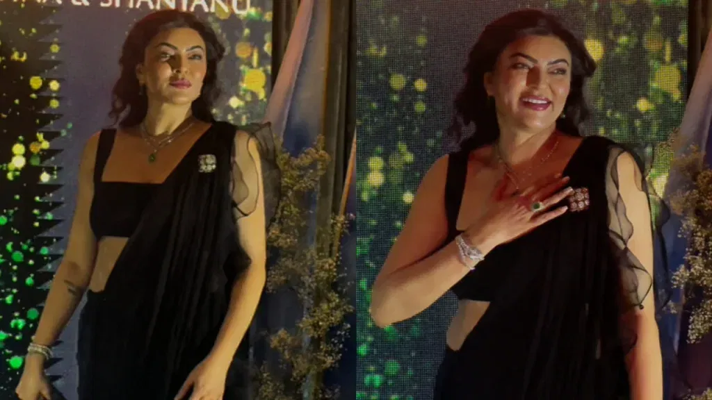 image 684 Sushmita Sen ‘Saree Not Sorry’ Moment: Wedding Fashion Redefined!