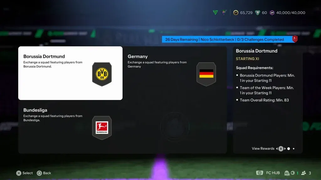 image 741 EA FC25 Nico Schlotterbeck POTM: Mastering the Ultimate Team Challenge