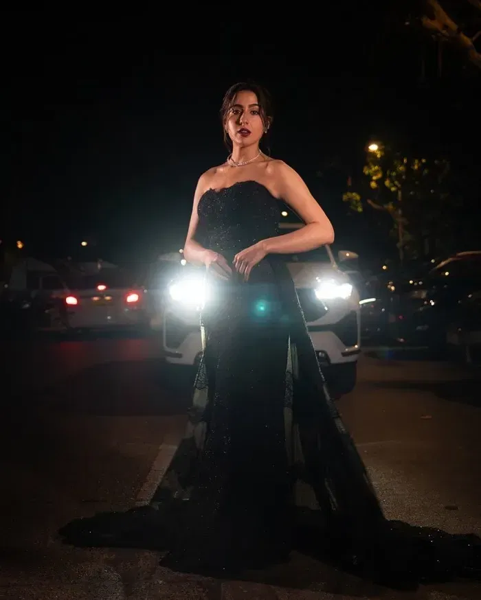 image 783 Sara Ali Khan Redefines Elegance: The Black Gown That Stole the Night