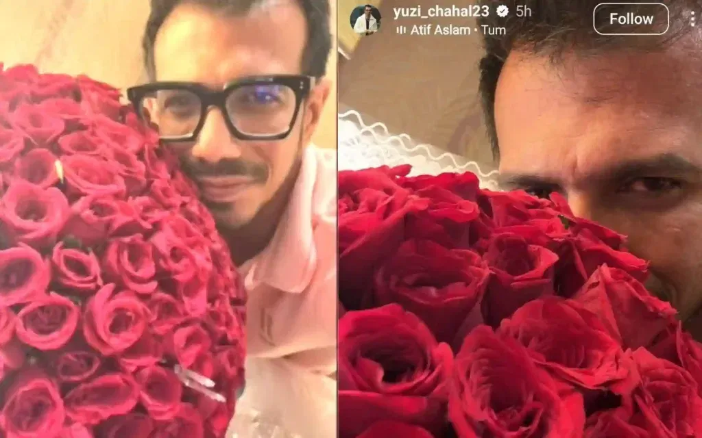 image 846 Yuzvendra Chahal Deleted Rose Bouquet: Unraveling the Social Media Mystery