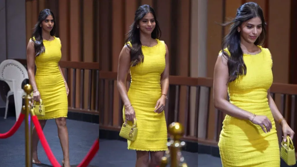 image 873 Suhana Khan Rs 4 Lakh Dior Bag: Redefining Friday Workwear with Effortless Chic