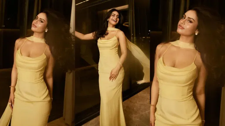Nysa Devgan Channels Y2K Glamour: A Butter Yellow Vision Echoing Kajol’s Timeless Beauty