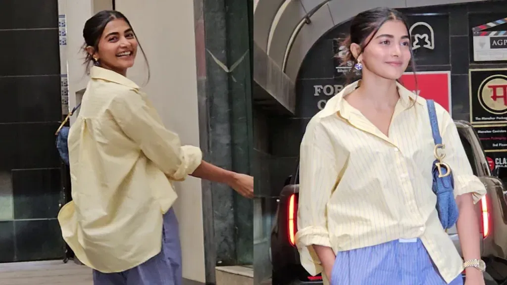 poojsss 1 Pooja Hegde Fashion Masterclass: How Mismatched Earrings Became the Ultimate Style Statement