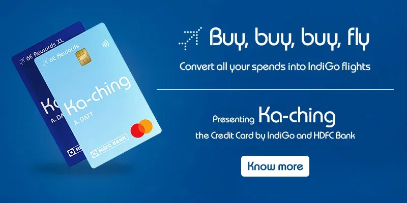6e rewards xl hdfc credit card