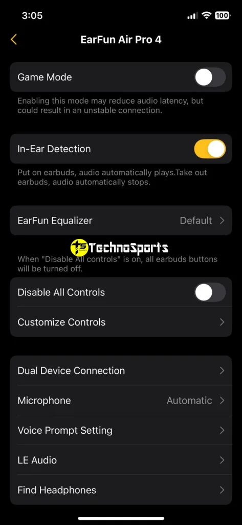 Earfun audio app 1