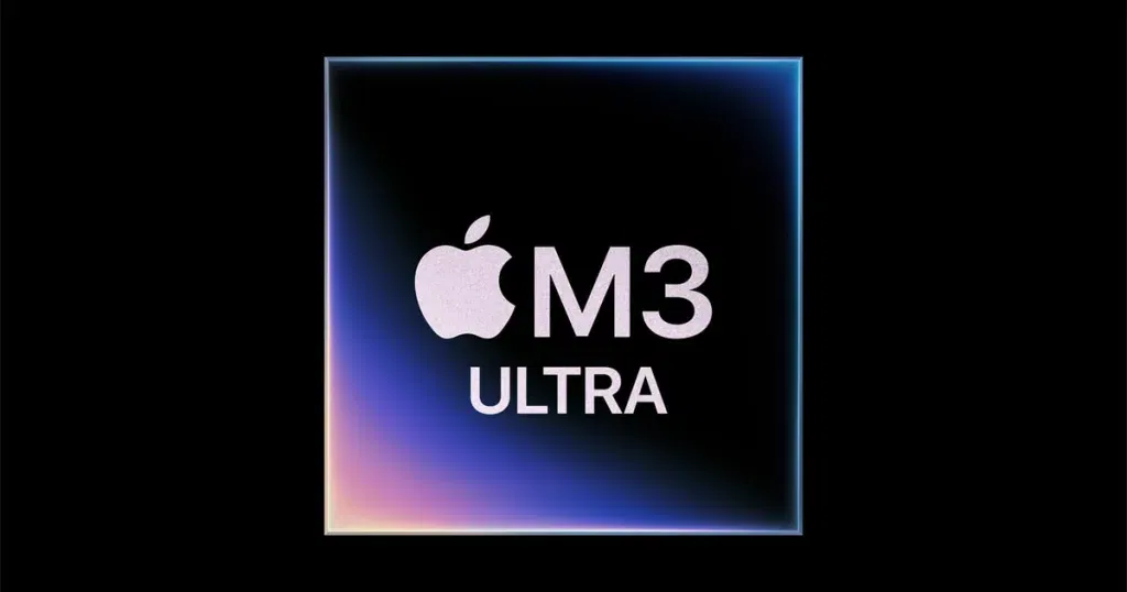 M3 ultra chip 3