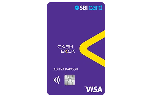 Sbi cashback card