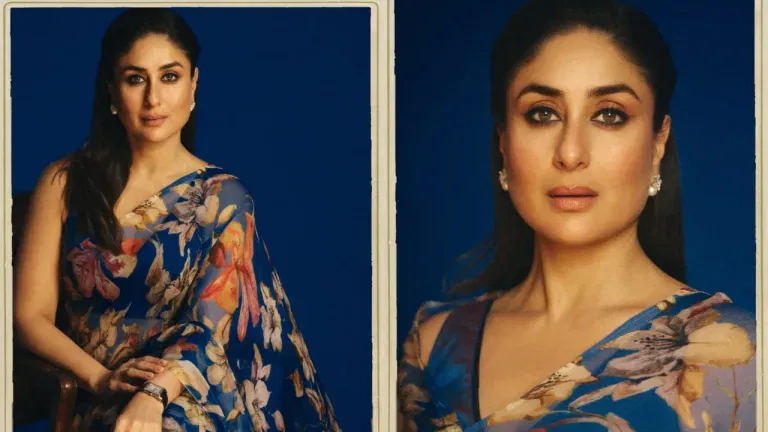 Kareena Kapoor Khan: Redefining Elegance in a French Chiffon Saree at WAVES 2025