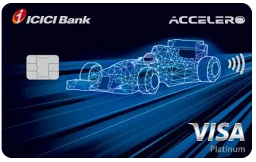 Accelero icici bank credit card