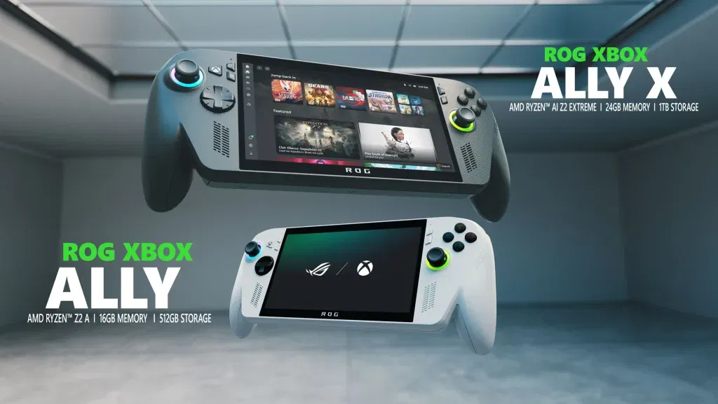 Microsoft Unveils Xbox Handheld Gaming Revolution: ROG Xbox Ally Devices Coming Holiday 2025