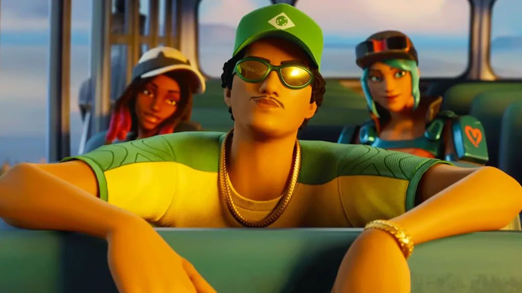 Fortnite x bruno mars 2