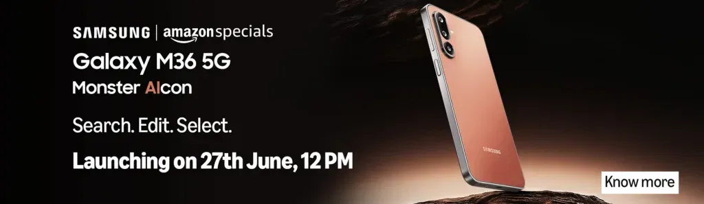 Galaxy m36 teaser