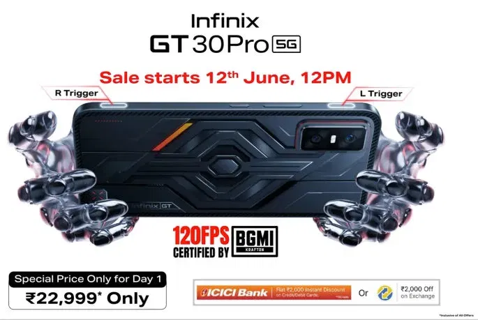 Infinix gt 30 pro 2