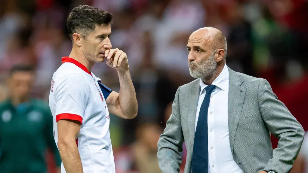 Michał probierz and robert lewandowski