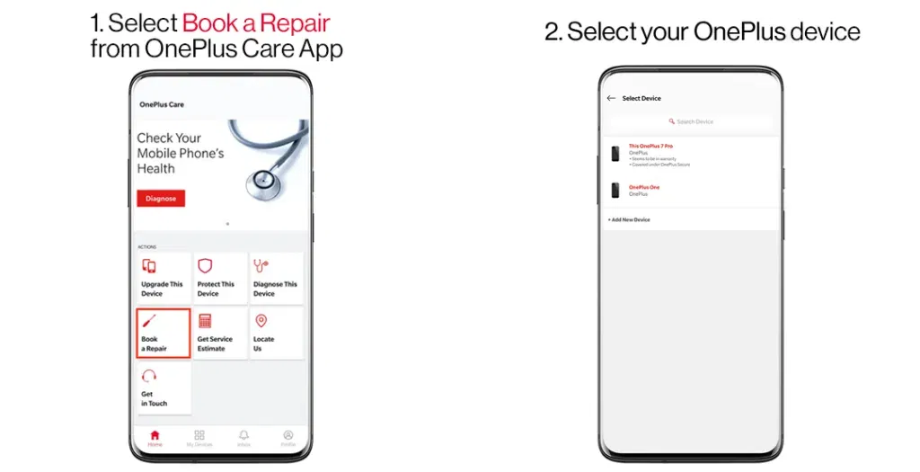 Oneplus doorstep service 3