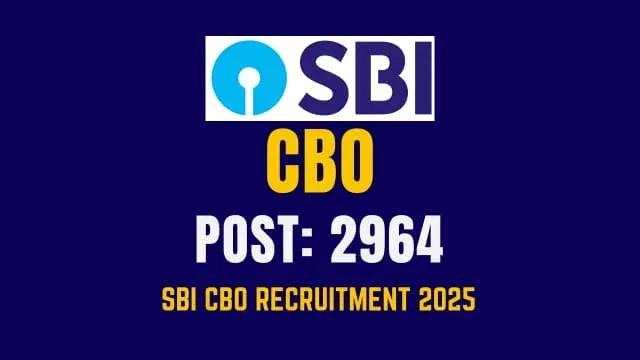 Sbi cbo recruitment 2025 1
