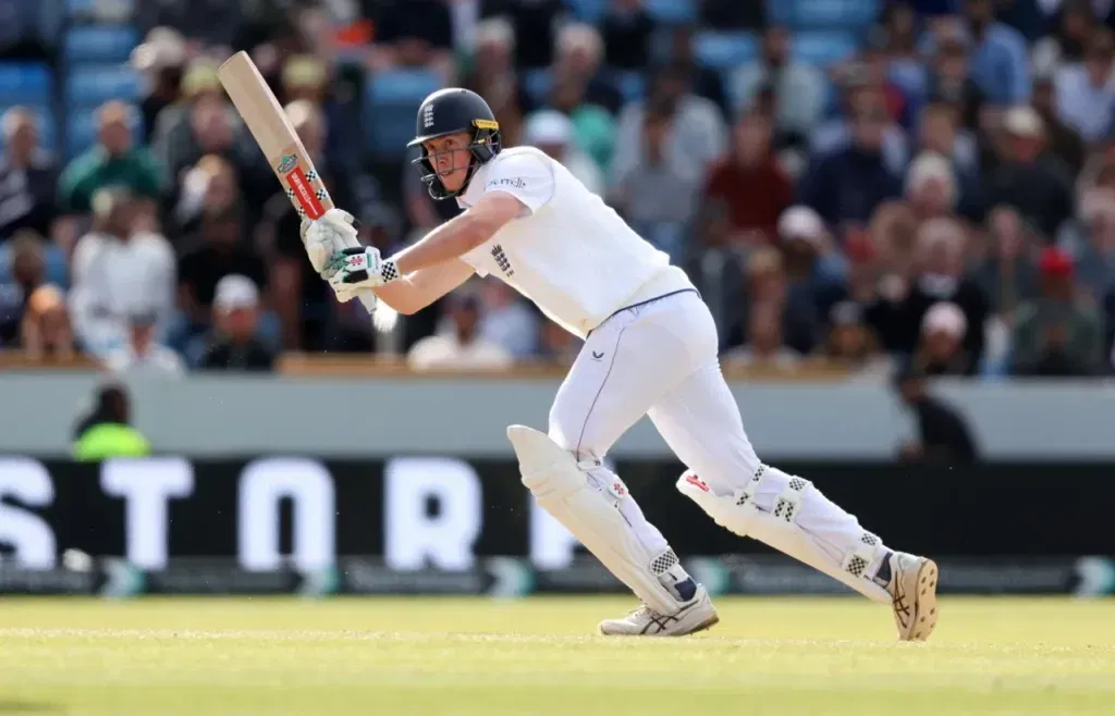 Zak crawley struck two fours with england chasing 371•jun 23, 2025•getty images