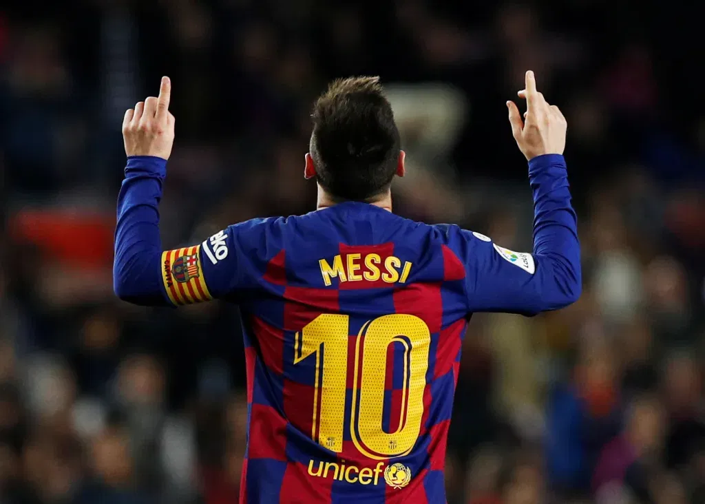 La liga santander fc barcelona v rcd mallorca