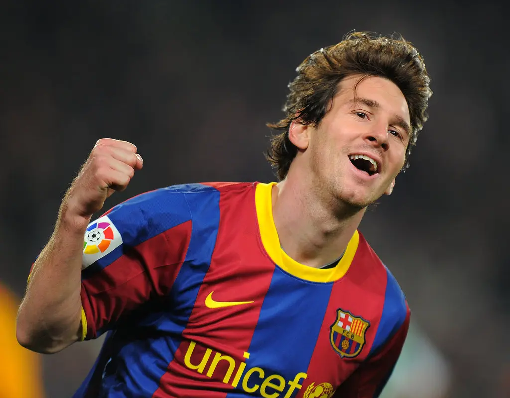 Barcelona's lionel messi