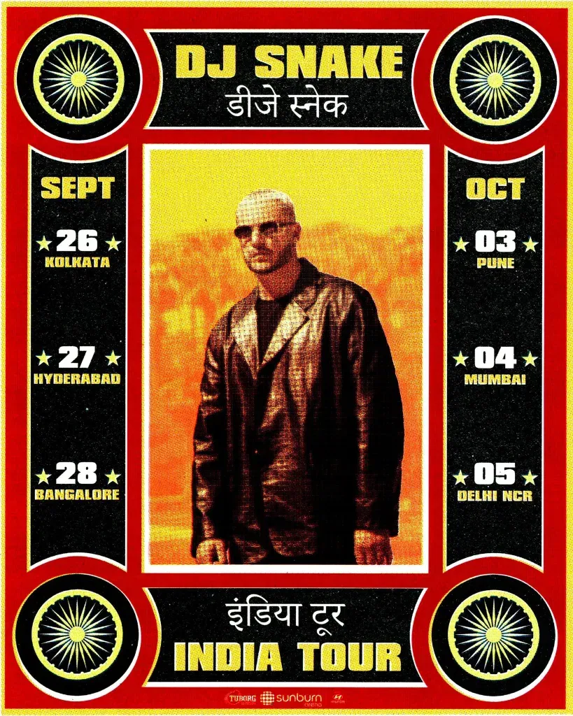 Dj snake india tour 2025
