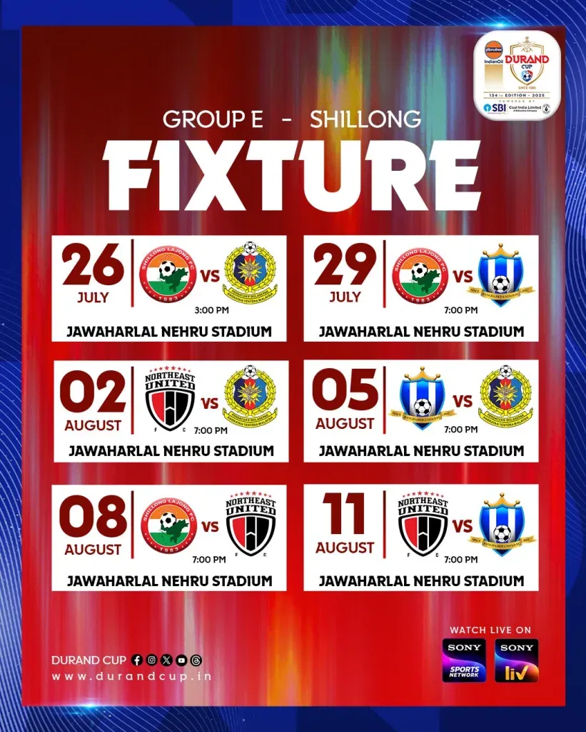 Durand cup 2025 group e
