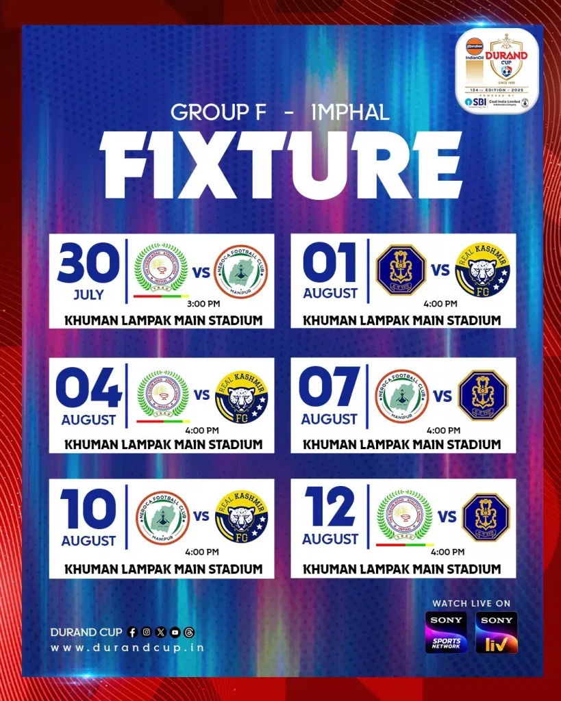 Durand cup 2025 group f