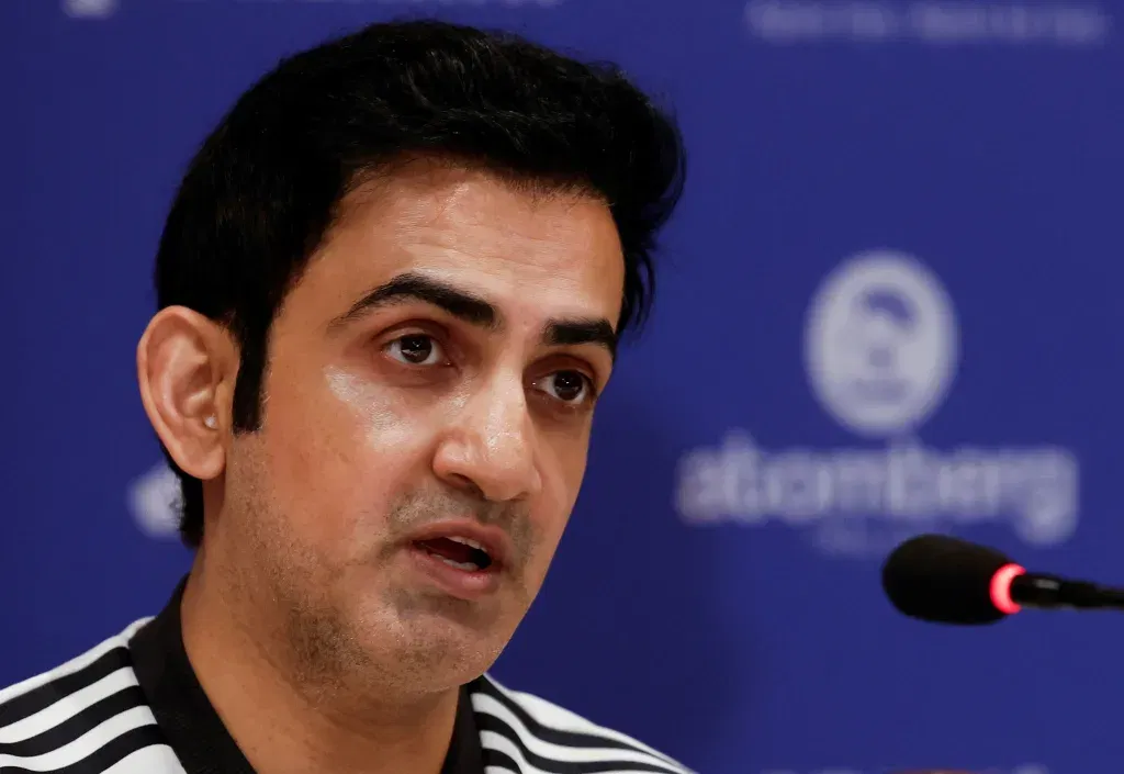 Press conference ahead of the indian cricket team's upcoming tour of sri lanka, in mumbai