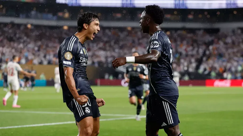 Gonzalo garcia and vinicius jr