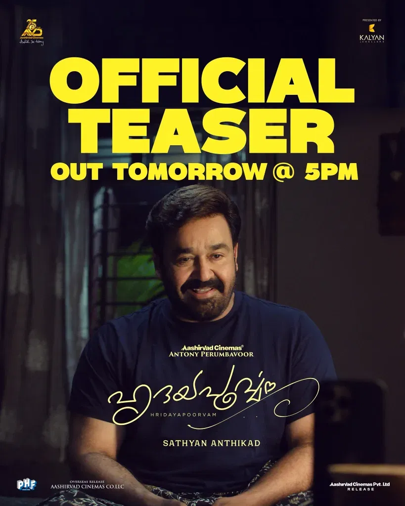 Hridayapoorvam teaser